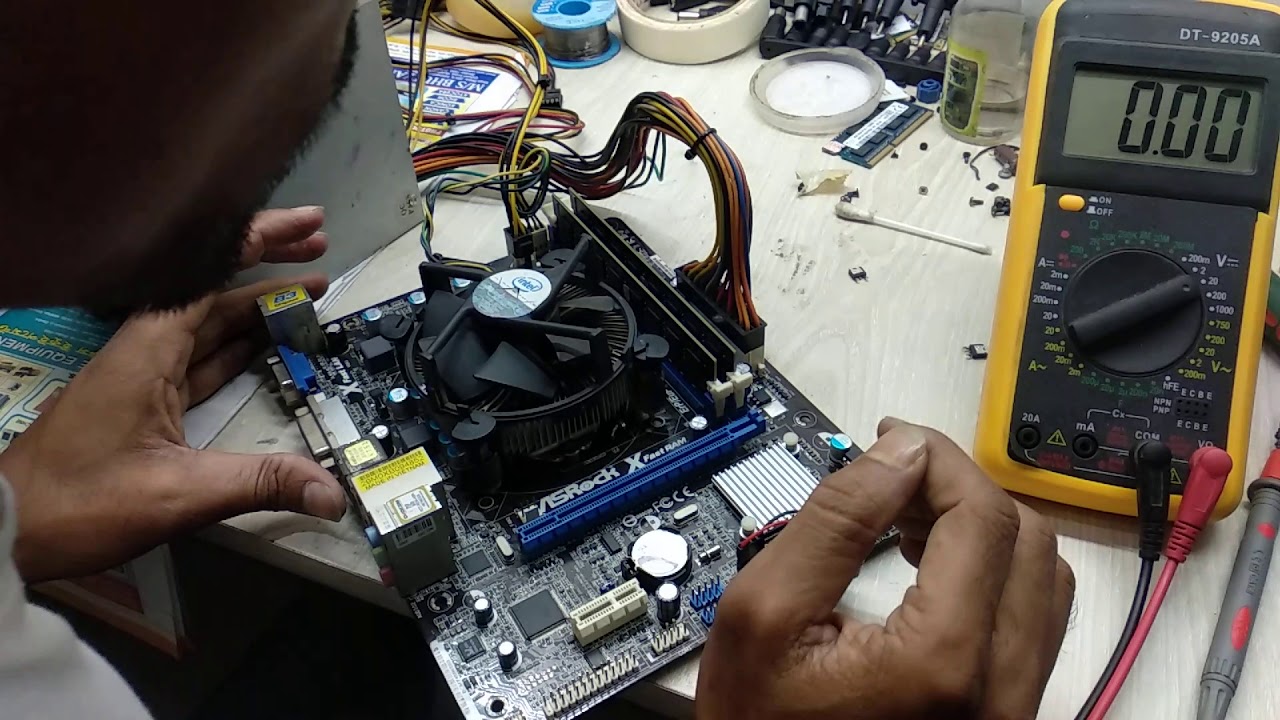 Asrock H61M-DGS No Display problem Fix