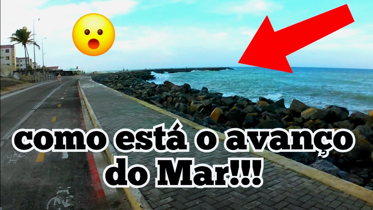 Como est&aacute; o icarai hoje!!! O mar avan&ccedil;ou mais??? (Praia do icarai - caucaia) Cear&aacute; 