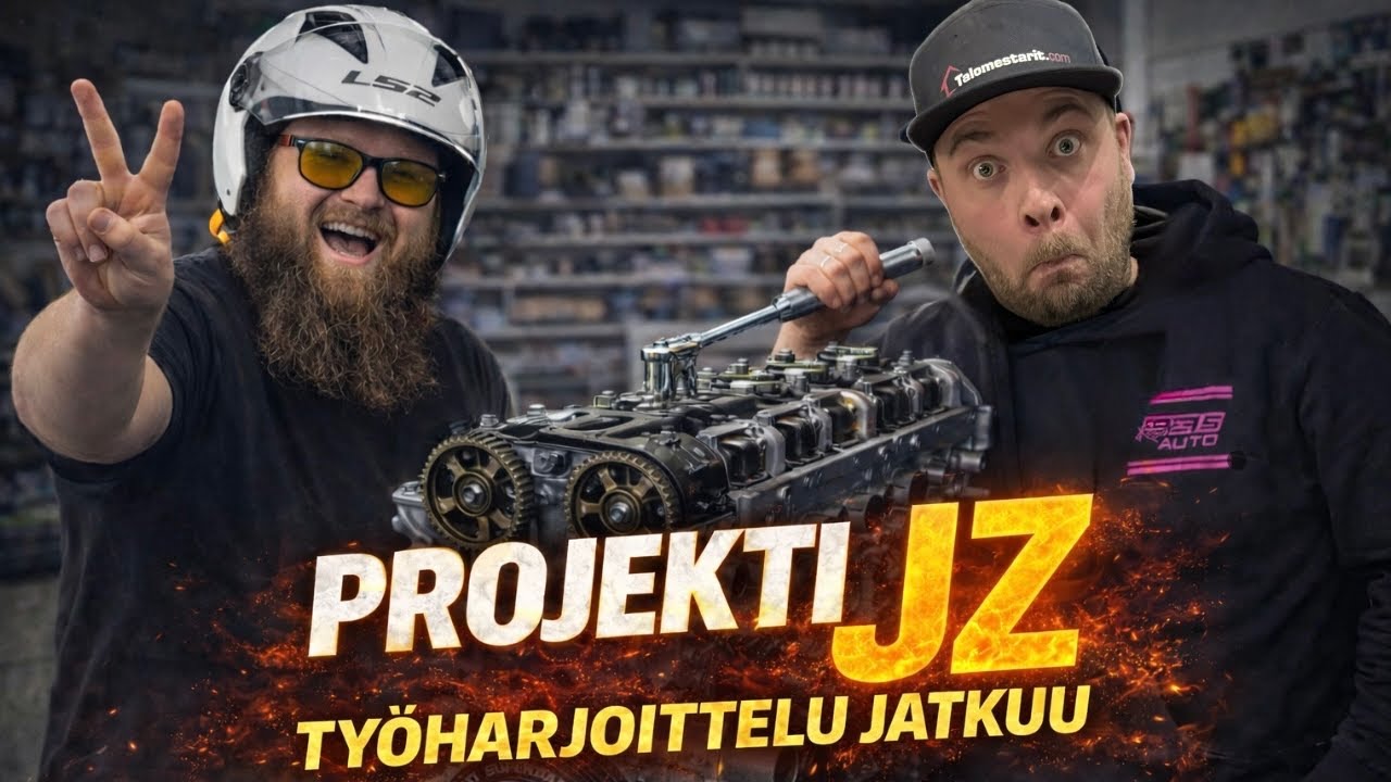 PIKKUBUDJETILLA 2JZ MOOTTORI, OSA 2!