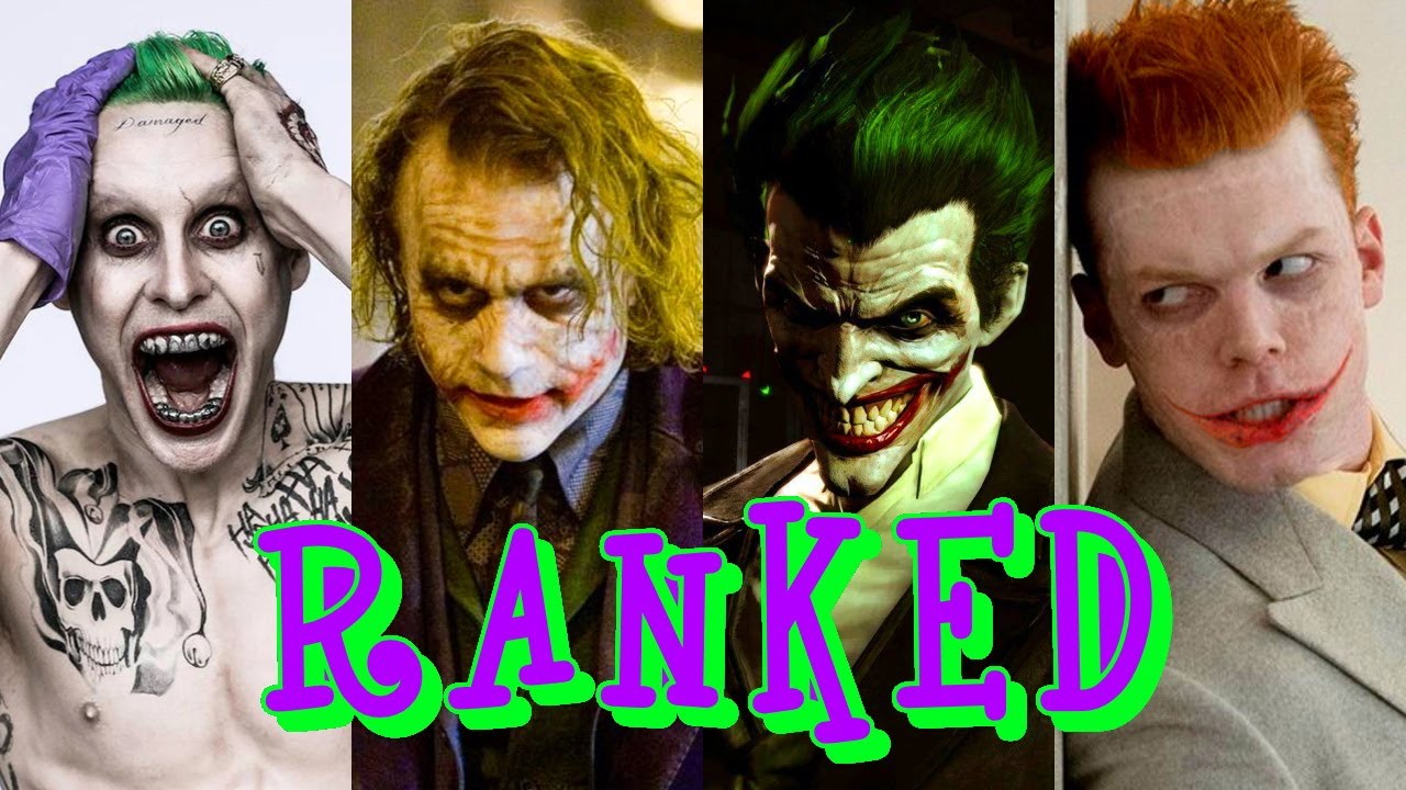 ALL Versions of the Joker Ranked