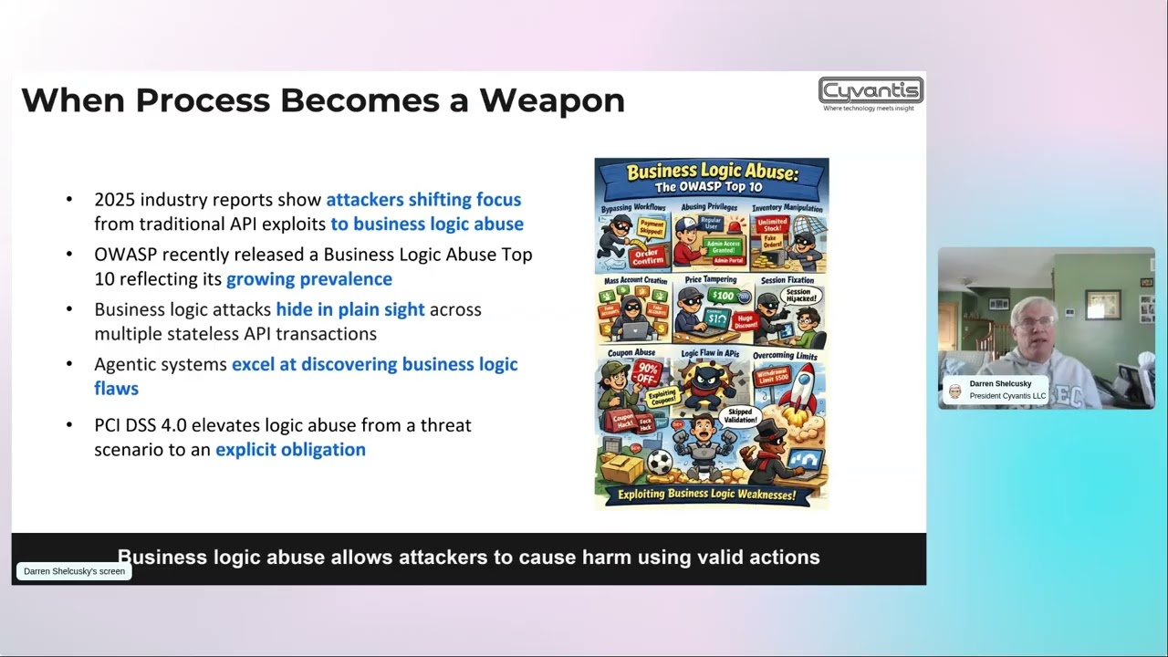 AI Agents Are Eating APIs: Security in the Agentic Era | Darren Schulsky