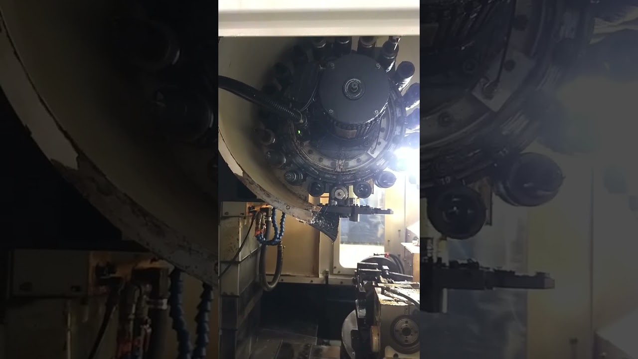 tool change process#VMC# Arm# Magzine# machining#cnc