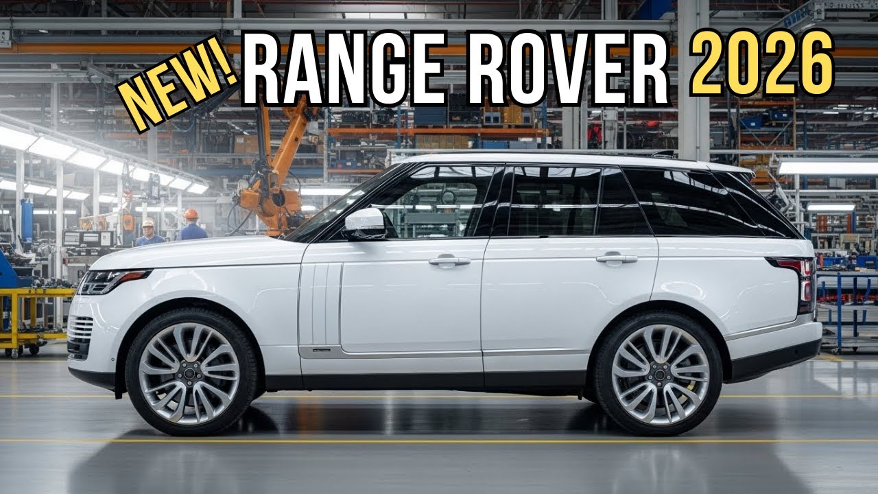 2025 Range Rover Factory Tour || The Most Advanced Car Manufacturing Process Ever
