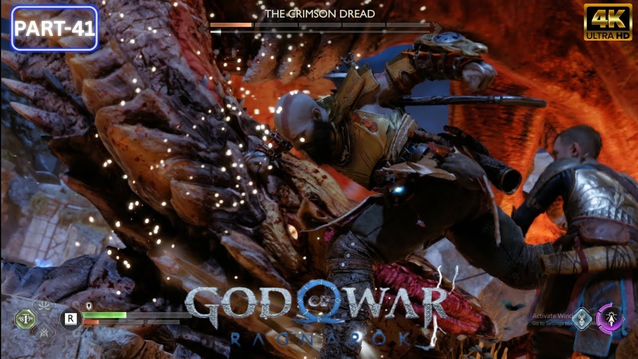 God of War Ragnarok 4K gameplay Part- 41