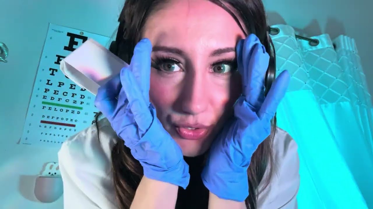 ASMR First Cranial Nerve Exam.. 🩺 