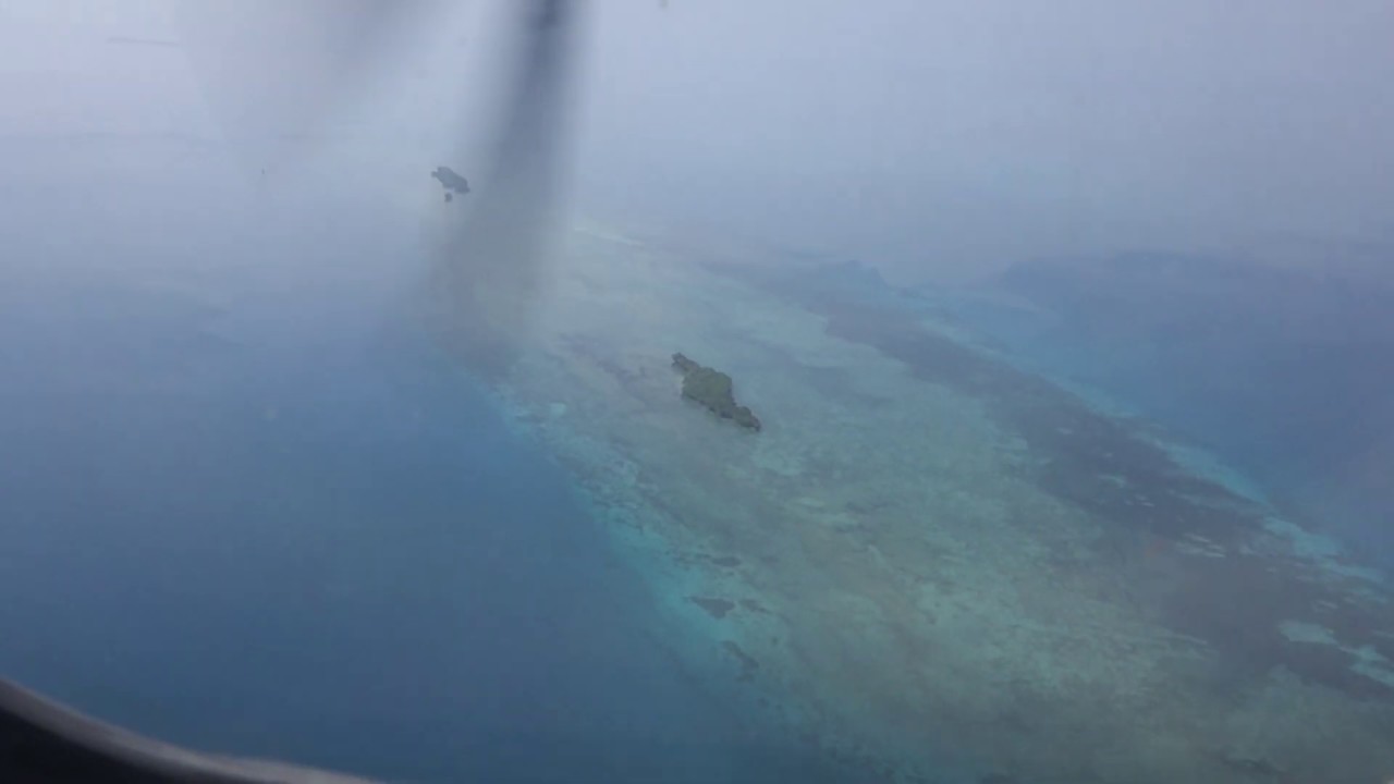 Precision Air TZ ATR 72  landing Zanzibar runway 36