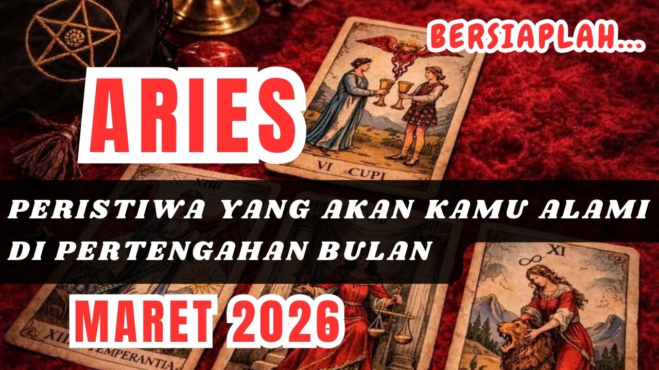 ARIES 👀 Bersiaplah !! Peristiwa Yang Akan Kamu Alami Di Pertengahan Bulan 
