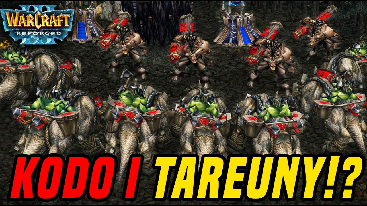 Tego się raczej nikt nie spodziewał kodo i taureny razem! - Warcraft 3