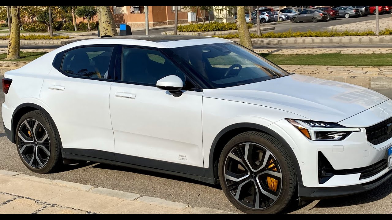 Volvo Polestar 2 Performance 2022 American protocol the first in egypt -(Tesla)منافس
