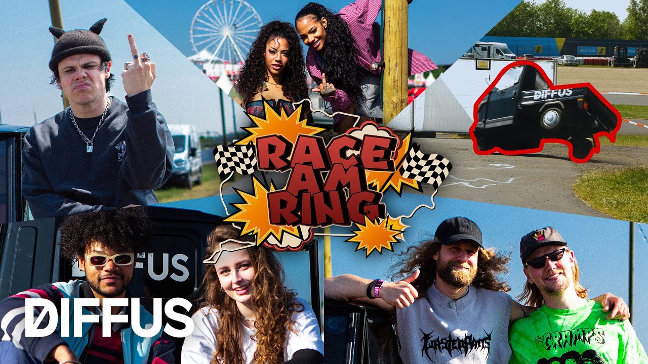 Yungblud, Mehnersmoos, Bounty & Cocoa - Wer gewinnt das ZEITFAHREN? (Teil 1) | DIFFUS x Rock am Ring