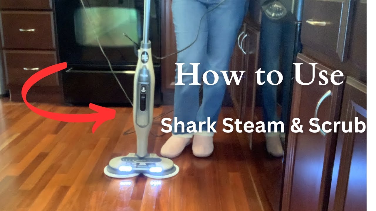 Watch Shark Steam and  Scrub In Action!