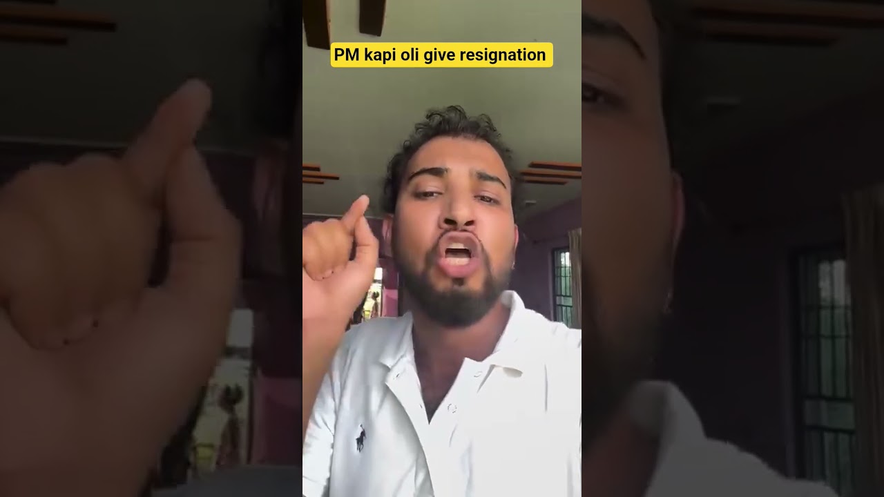 k.p oli give resignation