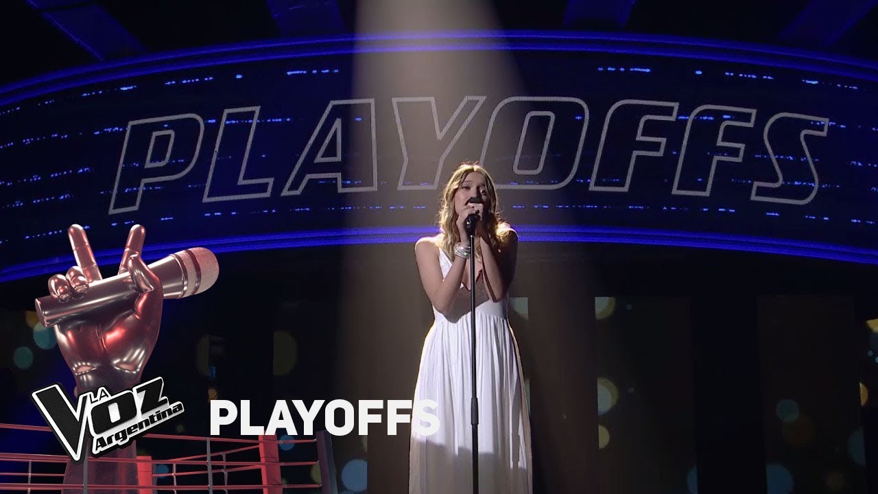 Playoff #TeamTini: Isabel Aladro canta 