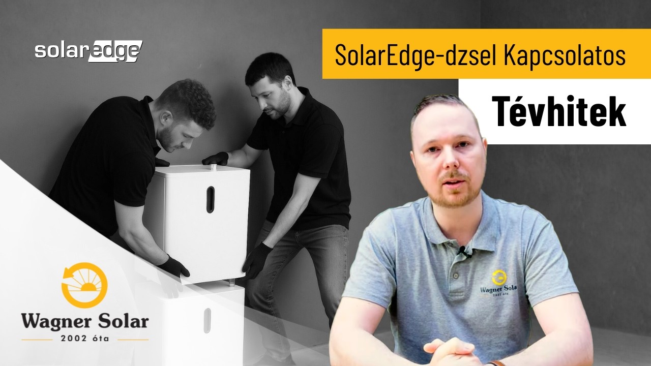 Tévhitek a SolarEdge-el kapcsolatban, amivel a kivitelezők félrevezetik a pályázókat - Wagner Solar