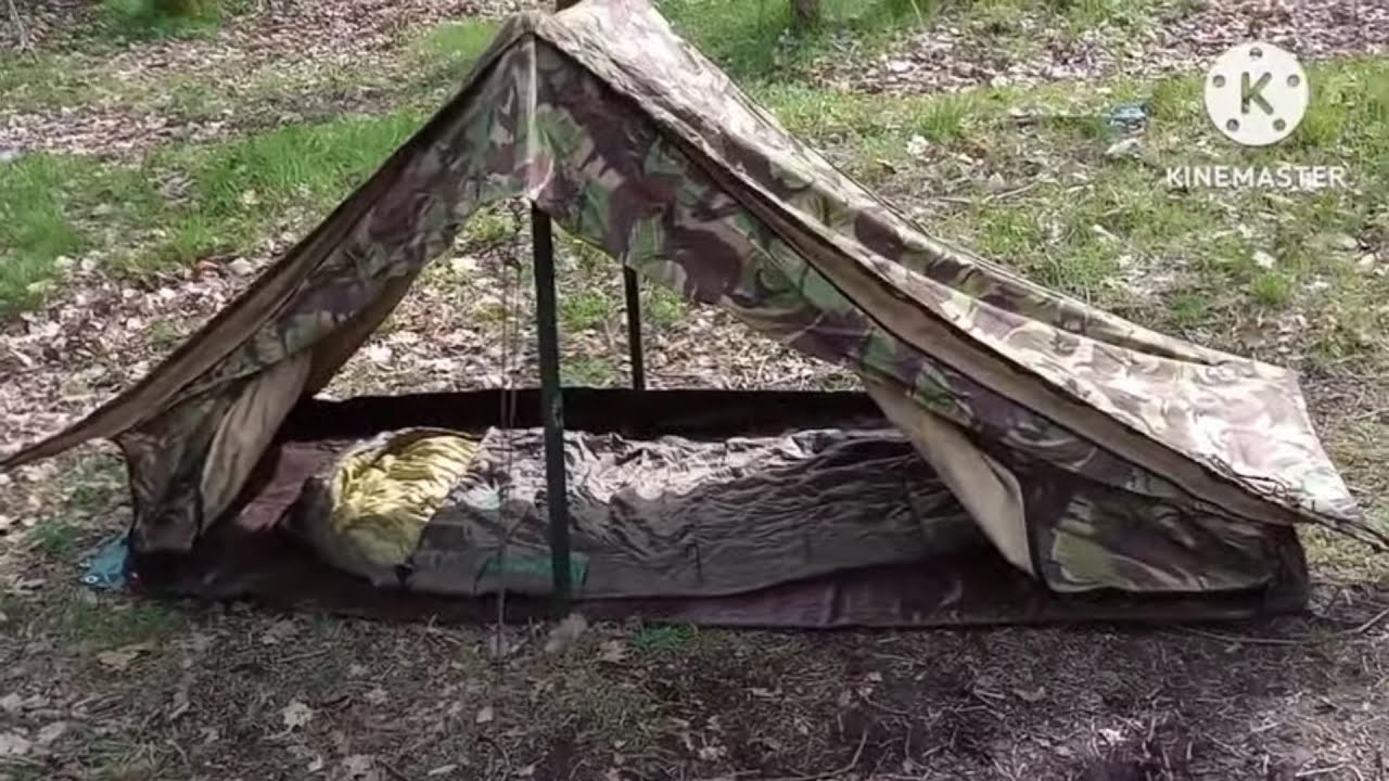 Dutch army tent test . (RE-UPLOAD) 2023