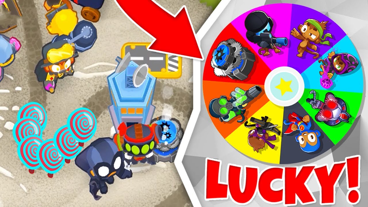 Bloons TD 6 | RANDOM Towers Challenge! | NO UPGRADES!