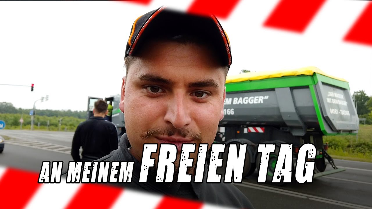 LIEGENGEBLIEBEN mit meinem LKW auf ner Kreuzung ! | Der Macker mit dem Bagger