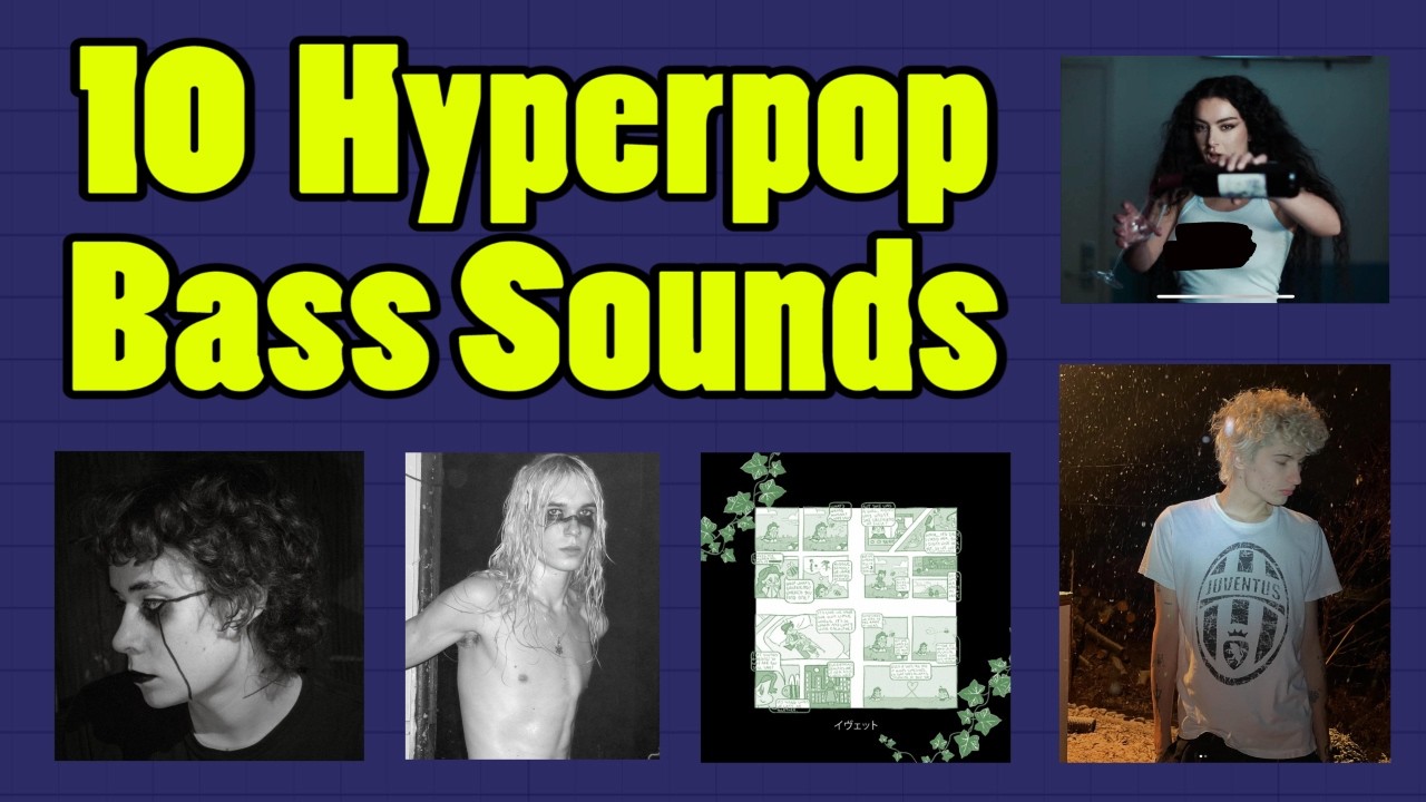 10 Hyperpop Bass Sounds Using Vital