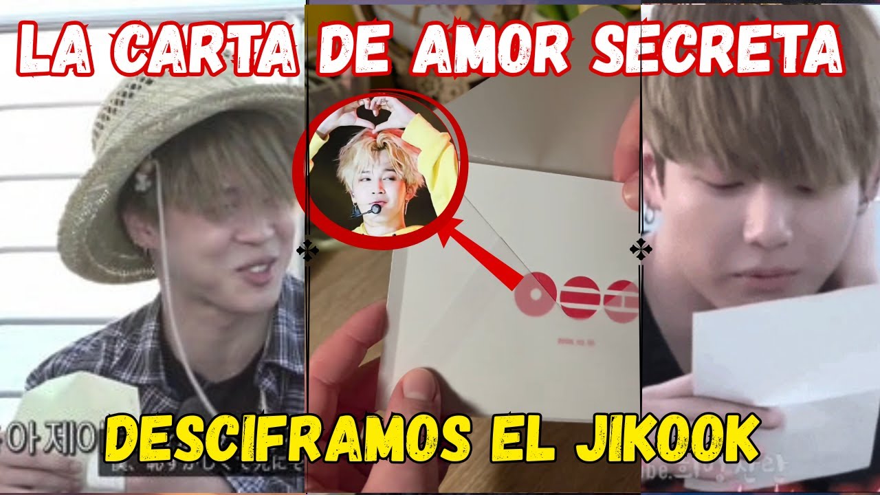 JIKOOK CONFIRMADO POR ARMY?!😱 LA PALABRA QUE CONECTA LAS CARTAS DE JIMIN Y JUNGKOOK