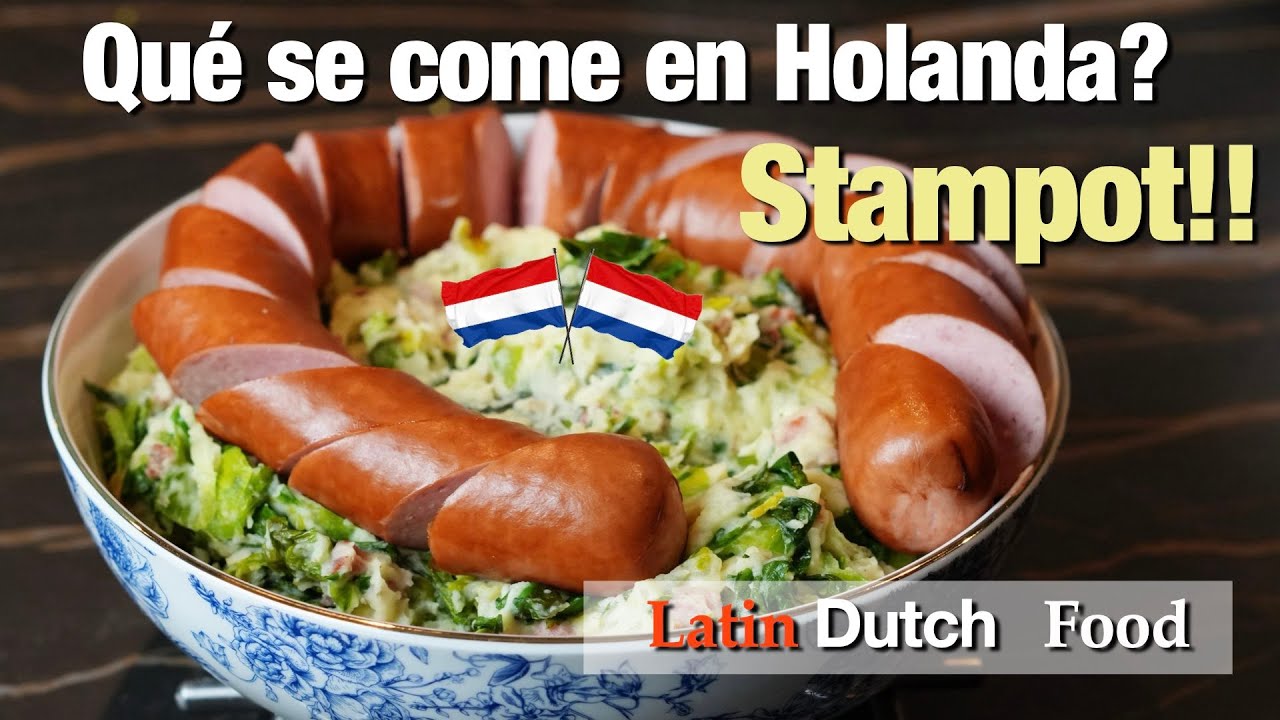 Qué se come en Holanda? Stamppot! | Comida Holandesa de Invierno