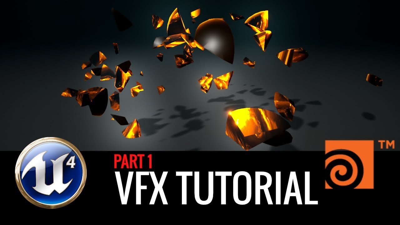 How to Realtime - VFX / Sphere Break TUTORIAL PART 1 using Houdini and Unreal engine