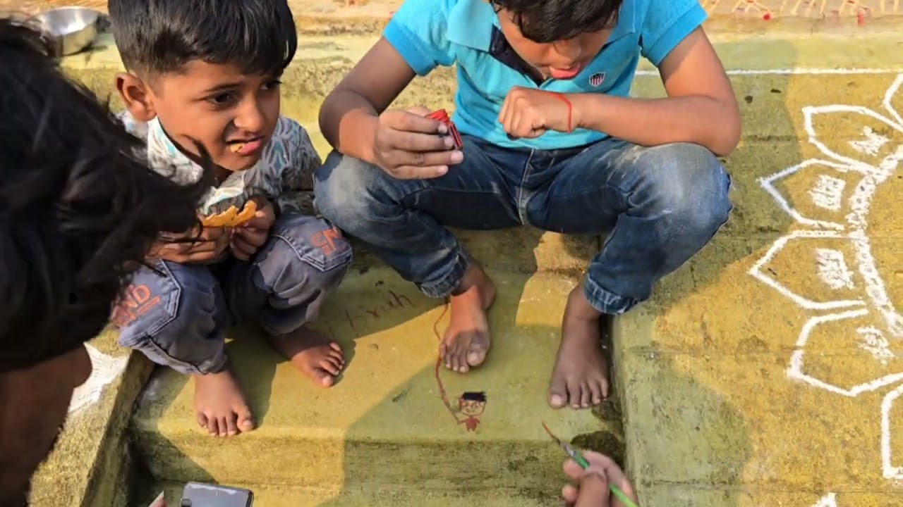సరదాగా మా పిల్లల బొమ్మdraw చేసాడుbut really same గిసాడు🥰#YouTube#video#brothers#trending#viral