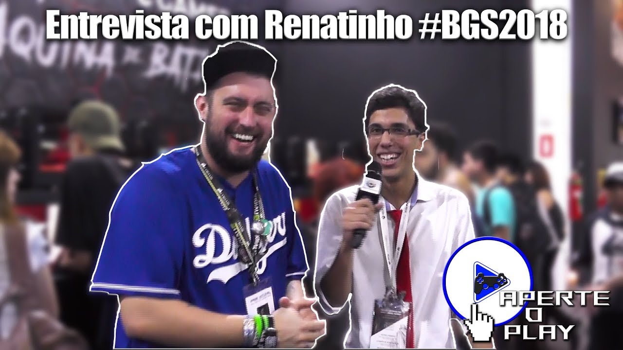 Entrevistei o Renatinho na #BGS2018 - Streramer (#playlikeagirl)