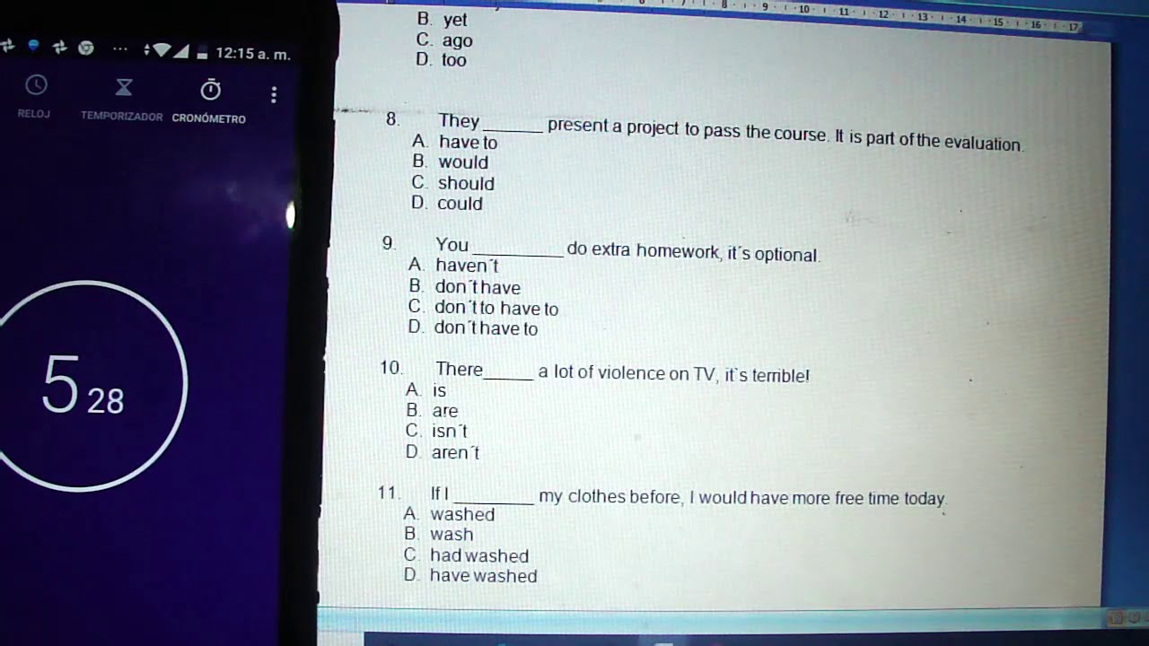 ITEP-EJERCICIO DE PRÁCTICA SOLO DE GRAMÁTICA