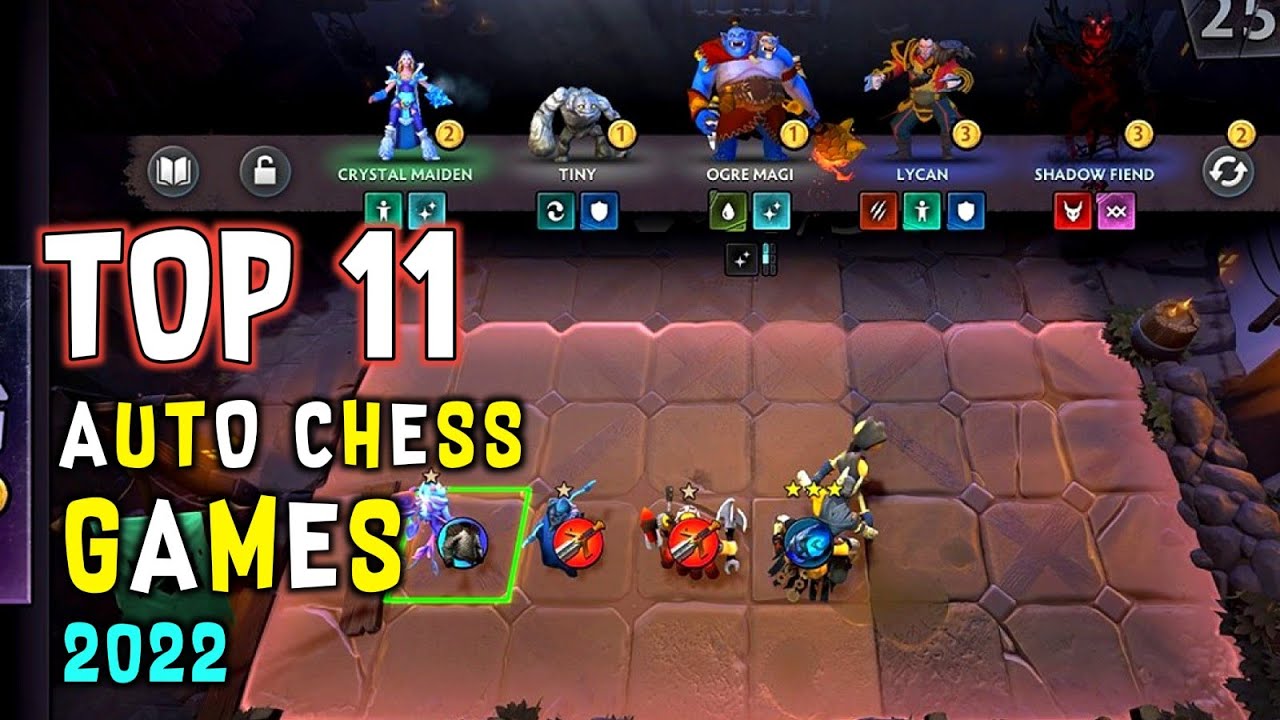 Top 11 Best AUTO CHESS Tactics Games 2022 for Android & iOS