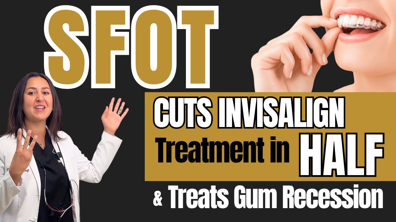 SFOT Cuts Invisalign Treatment in HALF & Treats GUM RECESSION | District Dental Surgery