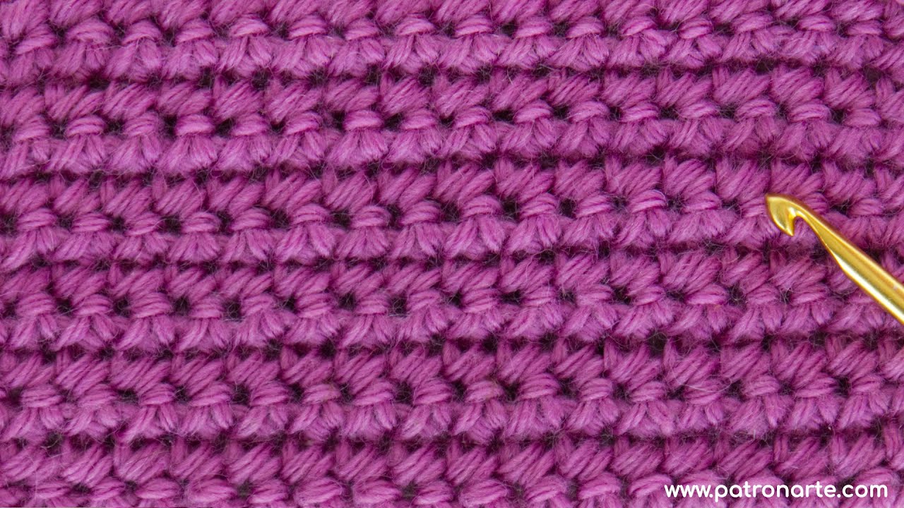 Punto Bajo Reverso de Crochet Ganchillo Paso a Paso un Punto de Crochet Diferente que te Sorprenderá