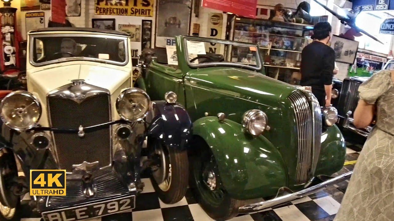 [4K] 🇬🇧 Walking inside Cotswold Motoring Museum