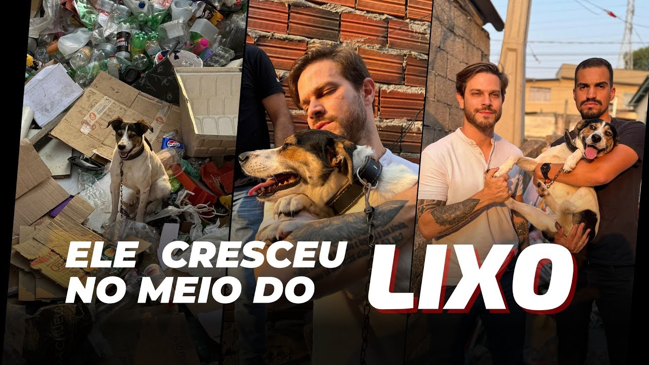 Ele nasceu e cresceu no meio do LIXO!