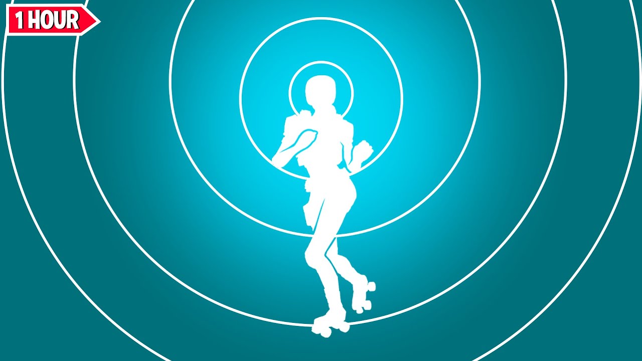 Fortnite FREEWHEELIN' Dance 1 Hour Version [ With Derby Dynamo Skin ]