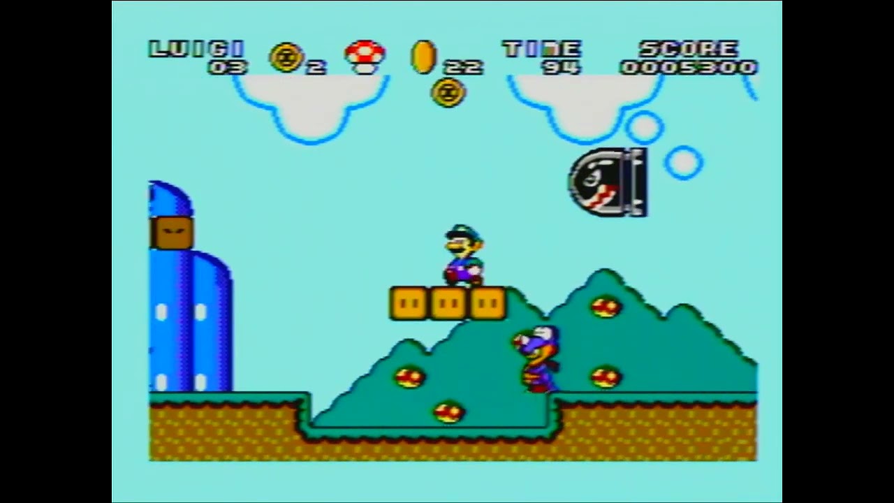 Super Boy 4 (Master System) - Luigi Hack [WIP]