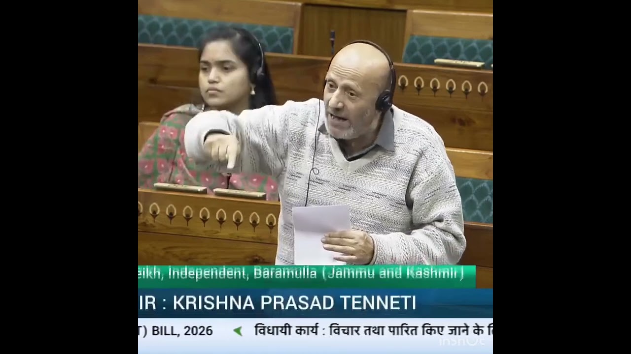 #Dailywagers In Parliament Er Rashid speaks for Daily Wagers, Demands their Regularisation.