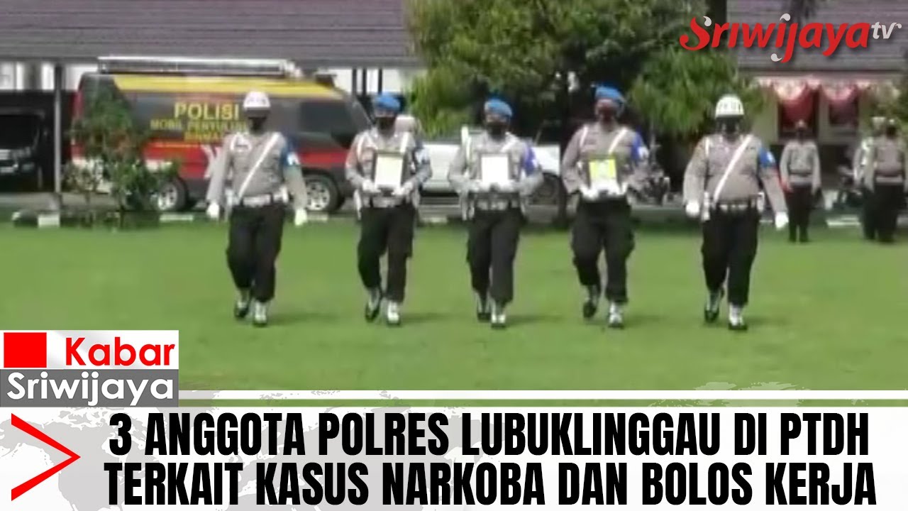 Tiga Anggota Polres Lubuklinggau Di PTDH Terkait Kasus Narkoba Dan Bolos Kerja