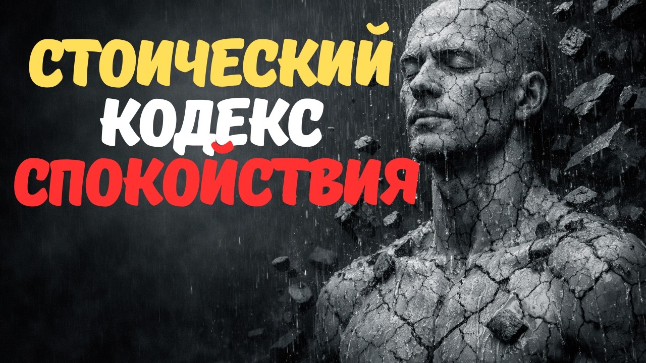 Стоический кодекс спокойствия как не дергаться по пустякам  УРОКИ СТОИЦИЗМА