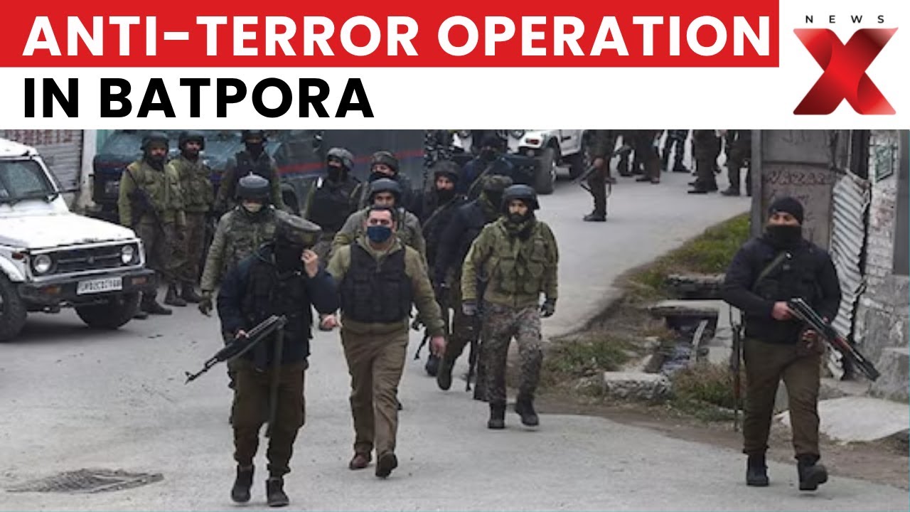 Jammu & Kashmir: Massive Anti-Terror Operation Underway in Batpora | NewsX