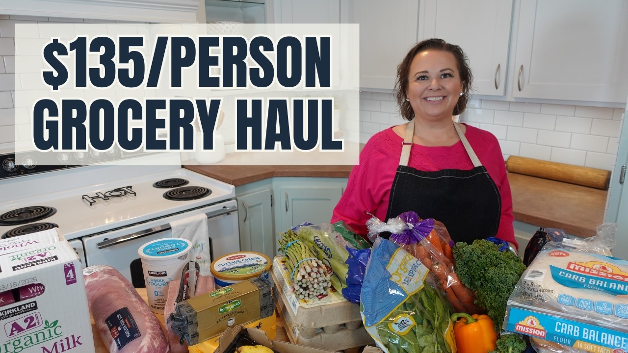 January Grocery Haul on an Extreme Budget!