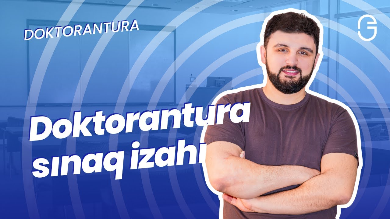 Doktorantura İngilis Dili Sınaq №16