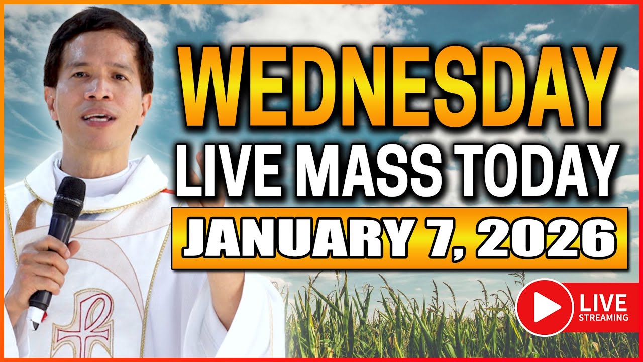 FILIPINO LIVE MASS TODAY ONLINE *JANUARY 7, 2026* FR. FIDEL ROURA