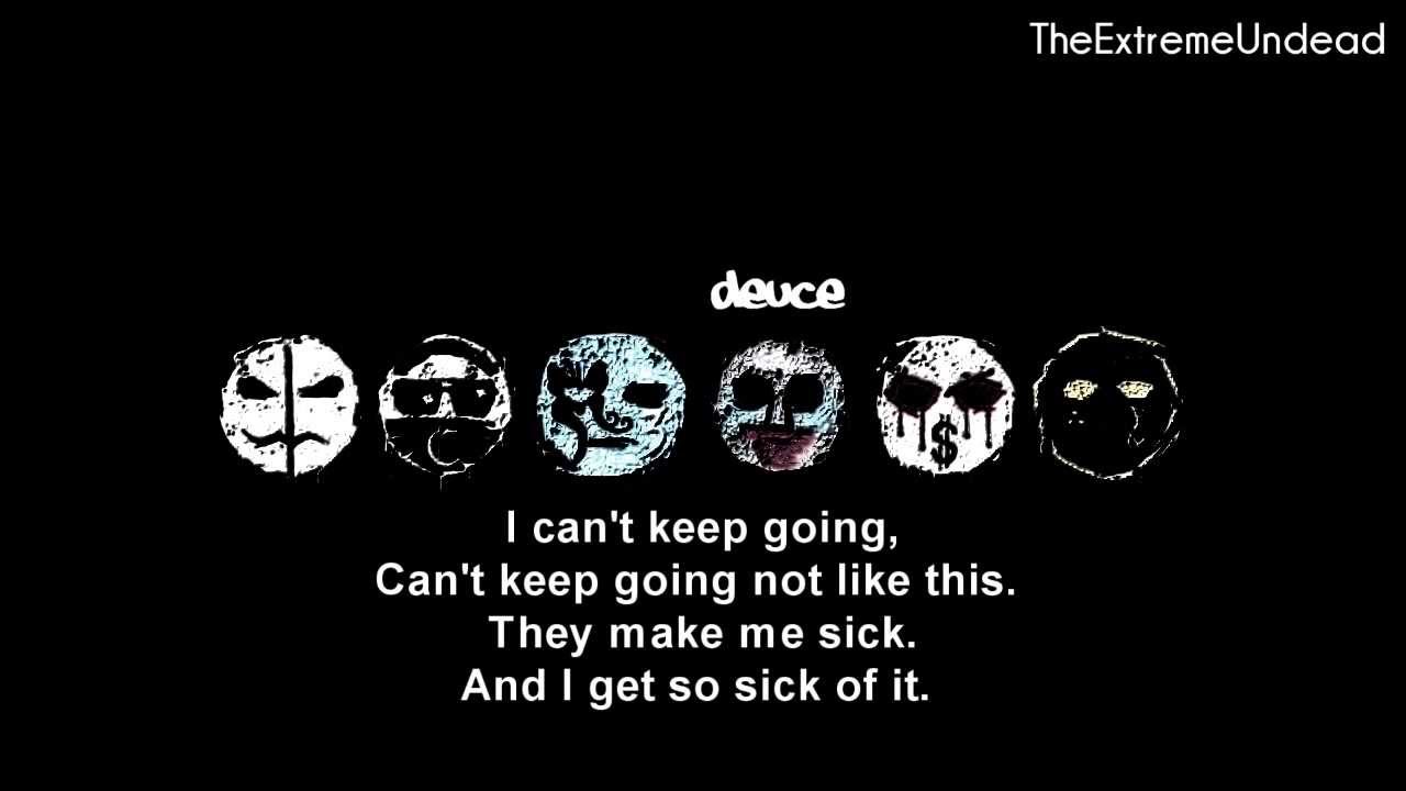 Hollywood Undead - Sell Your Soul [Lyrics Video] [OLD VERSION]