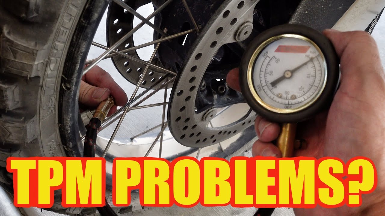 TIRE PRESSURE MONITOR PROBLEMS ON A BMW GSA?