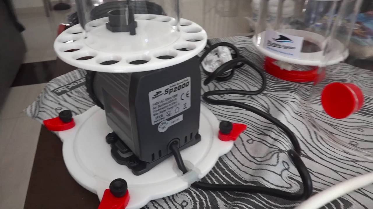 Bubble Magus Curve 7 protein skimmer unboxing and assembly