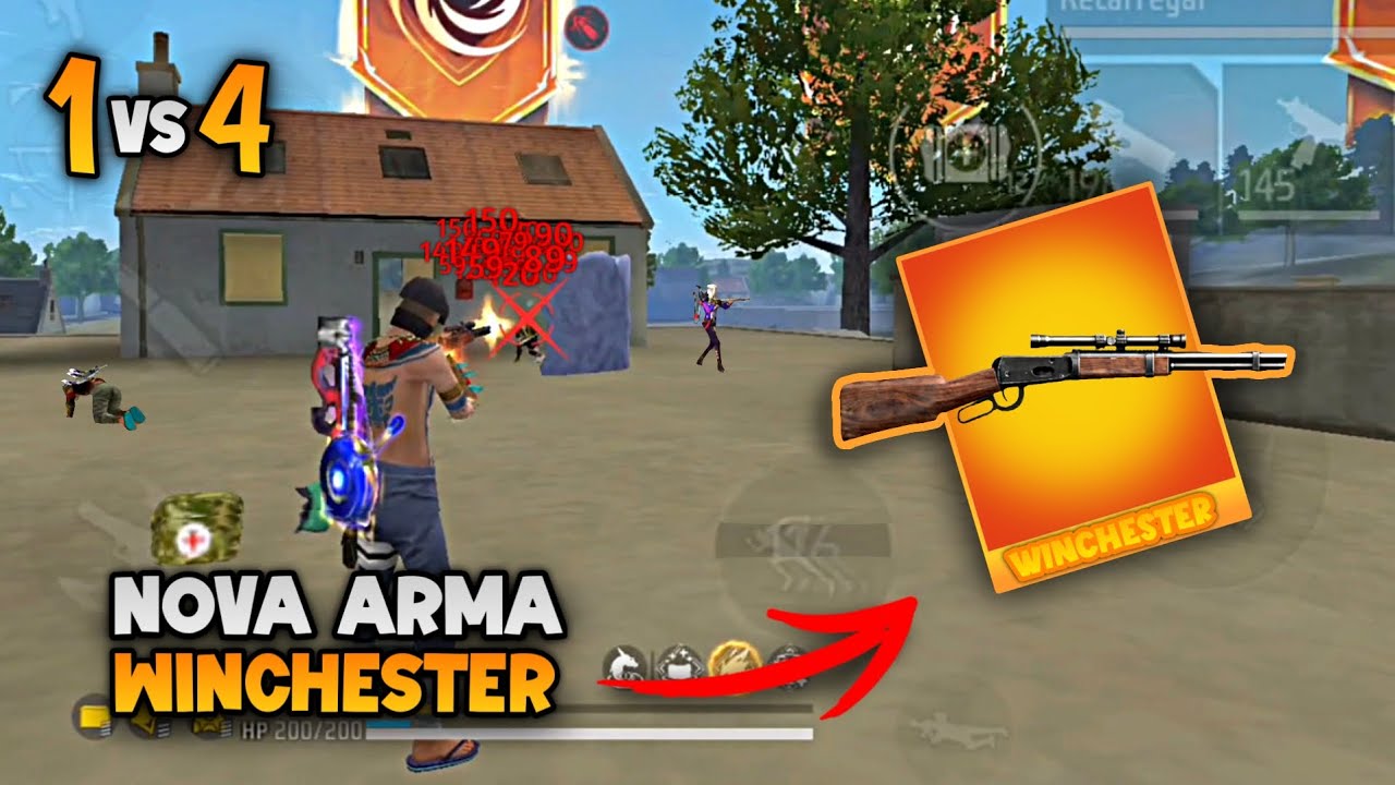 JOGANDO COM A NOVA ARMA 