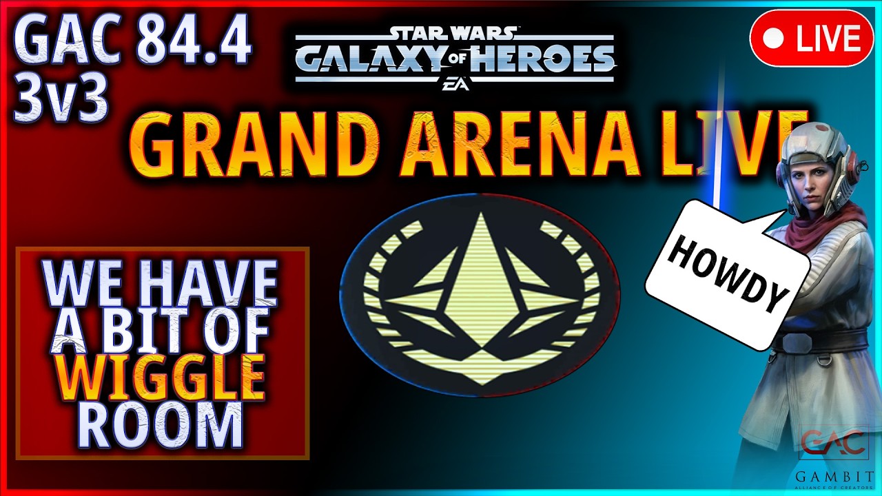 TIME TO APPLY THESE WEEK 2 ADJUSTMENTS AND ALSO USE LEIA, NICE!! #swgoh #galaxyofheroes