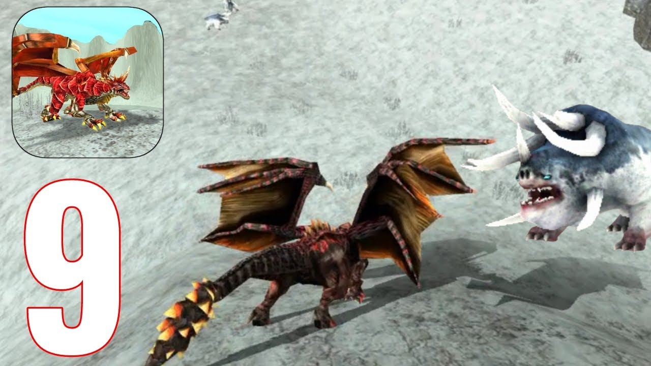 Dragon Sim Online - Gameplay Walkthrough Part 9 - Polar Bullhound (iOS, Android)