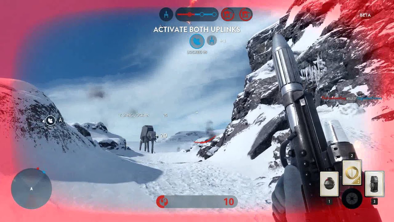 Francis plays the Star Wars Battlefront Beta