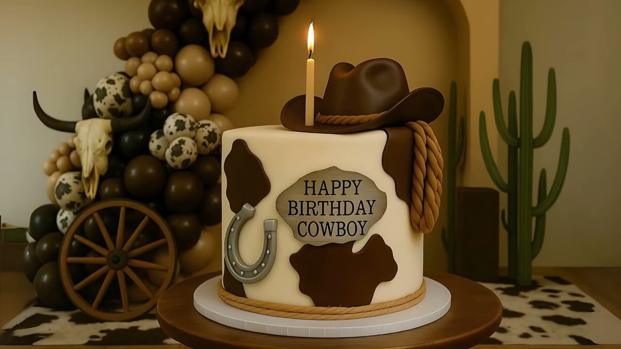 COWBOY Happy Birthday Song – Happy Birthday to You – Happy Birthday Song Remix